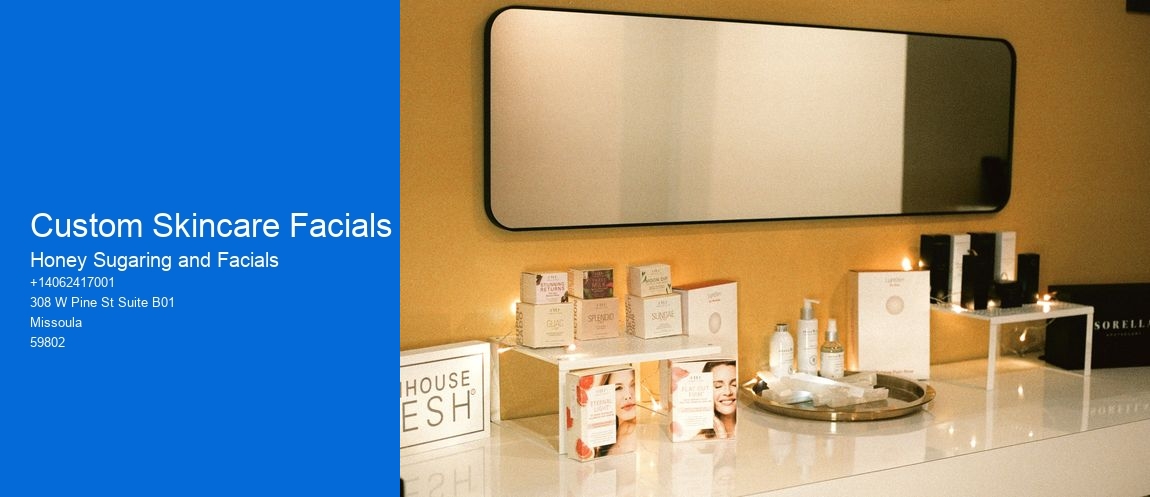 Custom Skincare Facials